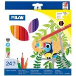 Pack 24 crayons de couleur milan