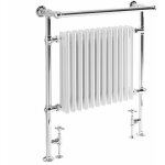 Milano - hudson reed elizabeth - sche - serviettes mixte rtro sur pieds blanc ? 93cm x 79cm (avec barre ...