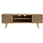 Miliboo - meuble tv bois manguier massif avec portes coulissantes l140 cm alba Miliboo - meuble tv bois manguier massif avec portes coulissantes l140 cm alba