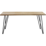 Miliboo - table à manger en bois manguier massif l160 cm vibes Miliboo - table à manger en bois manguier massif l160 cm vibes
