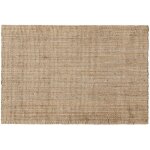 Tapis / descente de lit en jute naturelle 60 x 120 cm noor