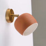 Millumine - applique articul�e terracotta c�ramique marcel