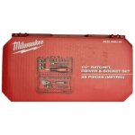 4932498381 set de douille et cls 1 / 4 38pcs - milwaukee