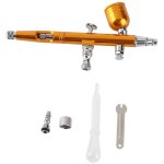 Mini a�rographe portable haute pression pour peinture, nail art, maquillage et d�coration de g�teaux
