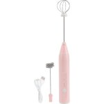 Mini agitateur lectrique sans fil - batteur  ?ufs multifonctionnel - 3 modes - 2 ttes de batteur  ...