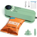 Mini - appareil de mise sous vide rechargeable sans fil 3 en 1 portable pour la conservation des aliments ...