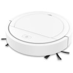 Lifcausal - mini aspirateur balayeuse robot rechargeable usb, pour nettoyage sec et humide