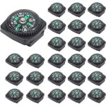 Mini boussole, boussole � 25 boutons, mini boussole de poche (en paracorde), boussole � boutons, boussole ...
