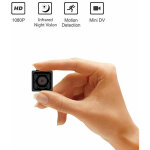 Mini cam�ra espion sans fil, cam�ra de surveillance de s�curit� hd 1080p avec vision nocturne, d�tection ...