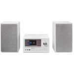 Mini chane hifi - medion - radio internet dab / fm - lecteur cd - 2x15w rms - blanc