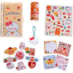 Mini classeur avec pochette pour billets - portefeuille � motif mignon, organiseur de billets, mini classeur ...