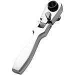 Mini cl� plate � cliquet, clef a cliquet, rapide � manuvrer dans les espaces restreints, fabriqu�e en ...