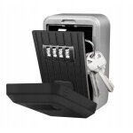 Mini coffre - fort � cl�s cartes compartiment r�sistant pour code mural code