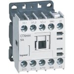 Mini - contacteur de puissance ctx 3 ples 9a avec contact auxiliaire intgr 1no tension de commande ...