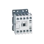 Mini contacteur de puissance ctx 3 ples 9a avec contact auxiliaire intgr 1no tension de commande 24v ...