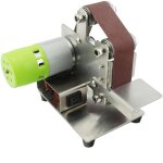 Mini - courroie ponceuse �lectrique machine de meulage de polissage 7 vitesse variable avec 10 ceintures ...