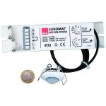 Pd9 - m - 1c - sdb - fp - bl mini d�tecteur de pr�sence ma�tre salle de bains blanc luxomat 92912