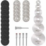 Mini disque diamant � tron�onner & mini lame de scie circulaire hss & mini disque de coupe en r�sine ...