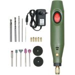 Mini ensemble de meuleuse �lectrique multifonctionnelle dc12v, kit d'outils rotatifs de meulage de perceuse ...