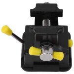 Mini �tau d'�tabli universel 38 mm, en alliage d'aluminium, mini �tau de table � sculpter avec base � ...