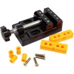 Mini tau universel en alliage d'aluminium - banc plat pour bijoux, outils diy, poterie, sculpture, argile ...