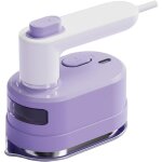 Mini fer � repasser voyage, 1000w portable, 180 degr�s pliable mini fer � vapeur, r�servoir d'eau transparent, ...