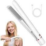 Mini fer styler - sans fil, 2 - en - 1 fer � lisser et � friser, mini mod�le pour voyage, compatible ...