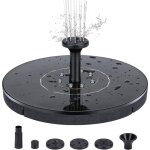 Mini fontaine solaire flottante pour bassin d'eau, cascade, fontaine ext�rieure avec lumi�re, d�coration ...