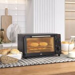 Mini four mini four 9l avec plaque � p�tisserie, grille, 100 �c - 230 �c, avec temp�rature et temps de ...