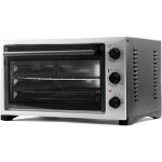 Mini four �lectrique 32l: 230�, minuteur, 1420w, grille et plat.