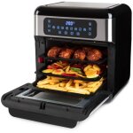 Mini four grill 12l 1500w ? temp�rature r�glable 80 - 200�c ? 8 programmes de cuisson ? murs cool pour ...