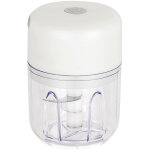 Mini hachoir �lectrique, pour ail, pur�e, oignon, herbes, l�gumes, gingembre, mixeur � fruits (250 ml) ...