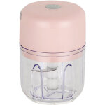 Mini hachoir �lectrique, pour ail, pur�e, oignon, herbes, l�gumes, gingembre, mixeur � fruits (250 ml) ...