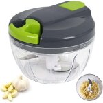 Mini hachoir manuel � ficelle - trois lames, hauteur 9, 5 cm