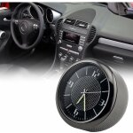 Mini horloge de tableau de bord de voiture - horloge de voiture � quartz �lectronique lumineuse - ornements ...