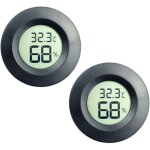 Mini hygrom�tre - thermom�tre - mesureur d'humidit� num�rique pour une utilisation int�rieure et ext�rieure ...