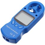 Mini hygrothermographe portable, anmomtre numrique, mesure de l'humidit et du vent, sans pile