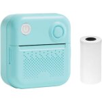 Mini imprimante de poche thermique portable, impression photo instantane, tiqueteuse, connexion sans ...