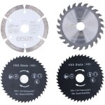 Mini lame de scie circulaire en acier alli�, outils rotatifs de coupe, roue pour bois et plastique 85mm, ...