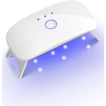 Mini lampe � ongles uv led, s�choirs � ongle, lampe s�che ongles pour tous les vernis � ongles en gel ...