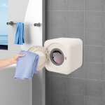 Mini lave - linge séchant 3, 5 litres avec fonction essorage sèche - linge de comptoir et mural 2 en ... Mini lave - linge séchant 3, 5 litres avec fonction essorage sèche - linge de comptoir et mural 2 en ...
