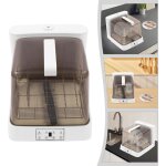 Mini lave - vaisselle portable, transparent, avec buse rotative � 360�, r�servoir de 6 l, pour appartements, ...