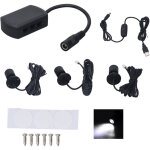 Mini led spot lights 5v usb vitrine lumi�re d'affichage 1 � 3 lumi�re de petit meuble dimmable blanc ...