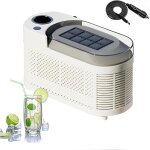 Mini machine � gla�ons portable ? 8 gla�ons en 10 min, double mode, 12v