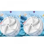 Mini machine � laver turbo, machine � laver � turbine � ultrasons avec c�ble usb - pour la maison, le ...