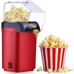Mini machine  pop - corn  air chaud - sain - 1200 w - sans huile - sans graisse - 2 minutes - fonctionnement ...