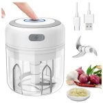 Mini mixeur, hachoir �lectrique, petit mixeur, presse - ail, hachoir � l�gumes, hachoir � oignons et ...