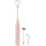 Mini mixeur plongeant lectrique, batteur  oeufs lectrique sans fil avec rechargeable par usb et 2 ...