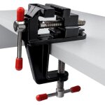 Mini noir 35mm �tau de table � pince universel, micro �tau d'�tabli avec m�choire r�glable banc de serrage ...