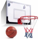 Goplus - mini panier basket montage mural, panier de basket mural interieur avec panneau et filet en ... Goplus - mini panier basket montage mural, panier de basket mural interieur avec panneau et filet en ...
